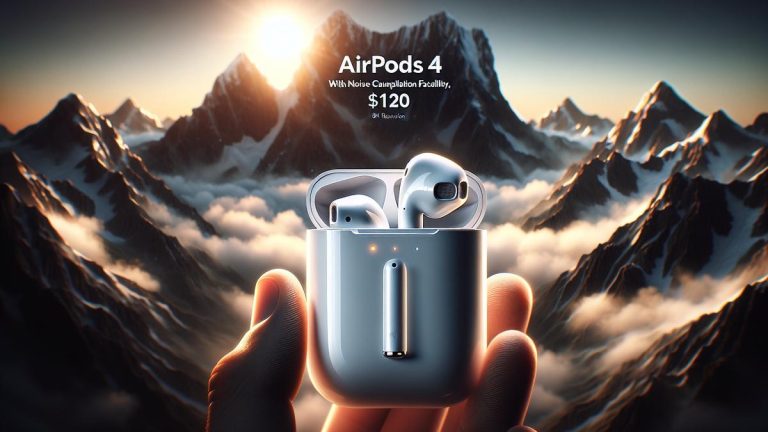 Az AirPods 4 zajszűréssel most 120 dollárért